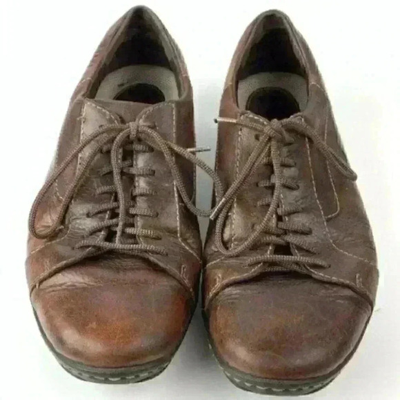 Born men’s flats size 44 10 M/W leather oxfords - Picture 2 of 8